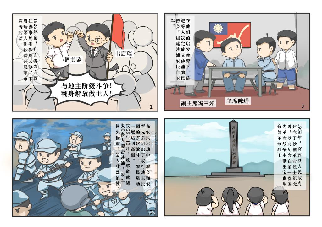 学党史,悟科学漫画图片